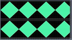 SUP3 Testsignal 1kHz, Dreieck, 4sec