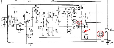 Siemens Regalsuper RB33 Widerstand